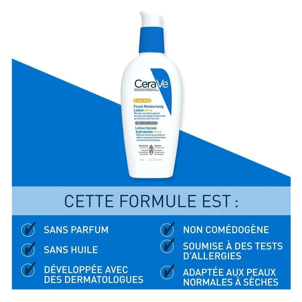 CeraVe Lotion Faciale Hydratante Jour SPF 30