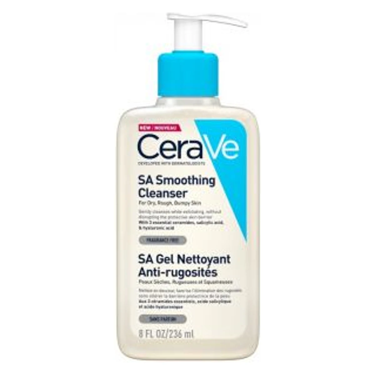 CeraVe SA Gel Nettoyant Anti-rugosités - 473ML