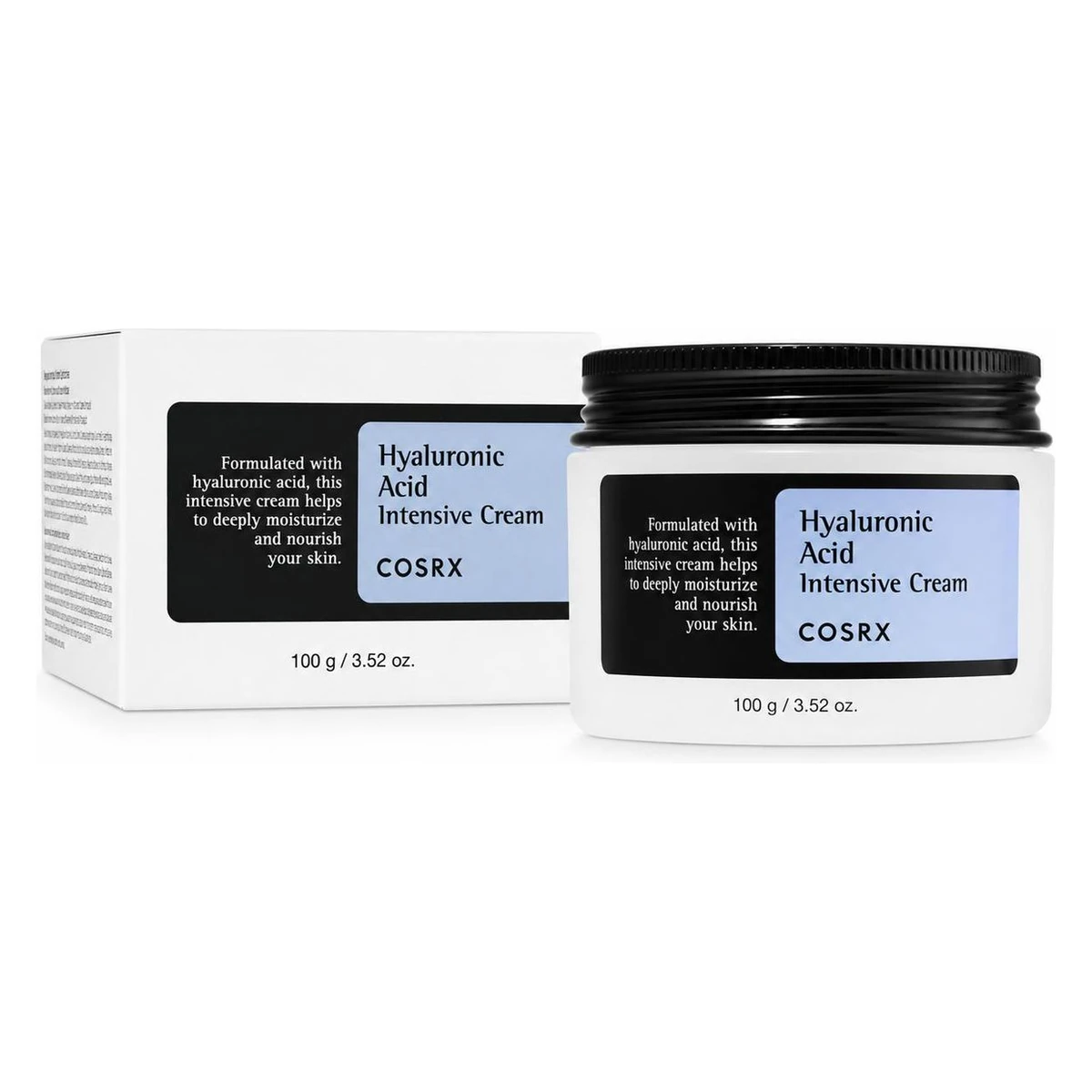 COSRX Hyaluronic Acid Intensive Cream 100g – Crème Hydratante Intensive à l’Acide Hyaluronique