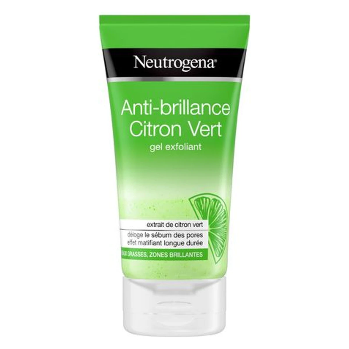Neutrogena Gel Exfoliant Anti Brillance Citron Vert 150Ml