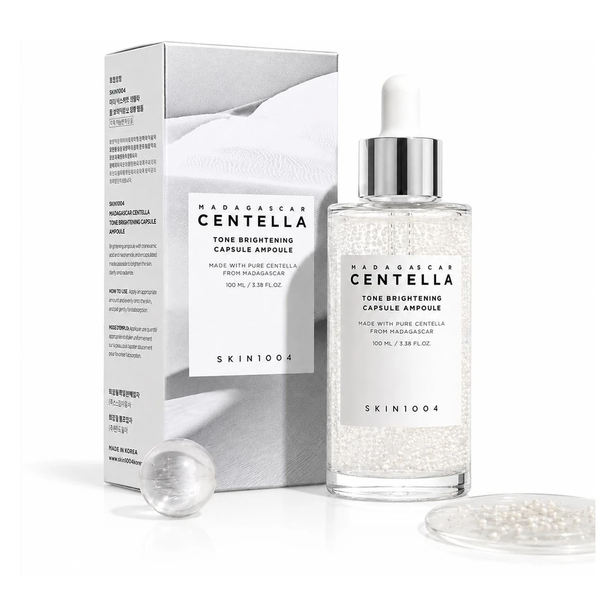 SKIN1004 Madagascar Centella Tone Capsule Ampoule 100 ml – Sérum Hydratant & Uniformisant Visage