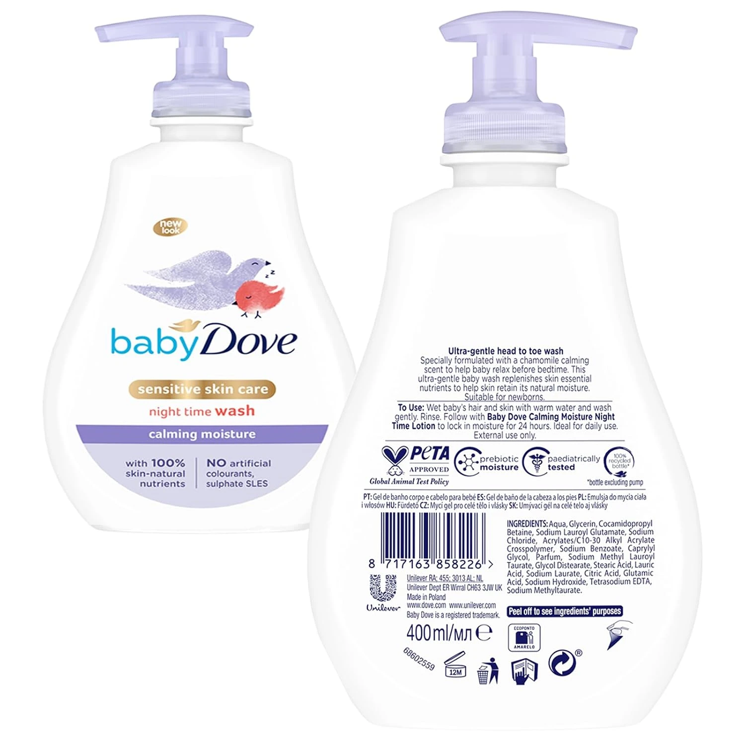 Dove Baby Dove Head to Toe Wash