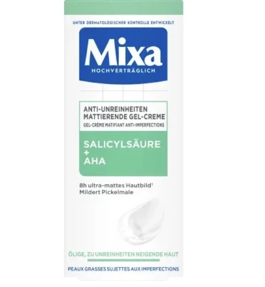 Mixa Gelée Matifiante Anti-Imperfections AHA