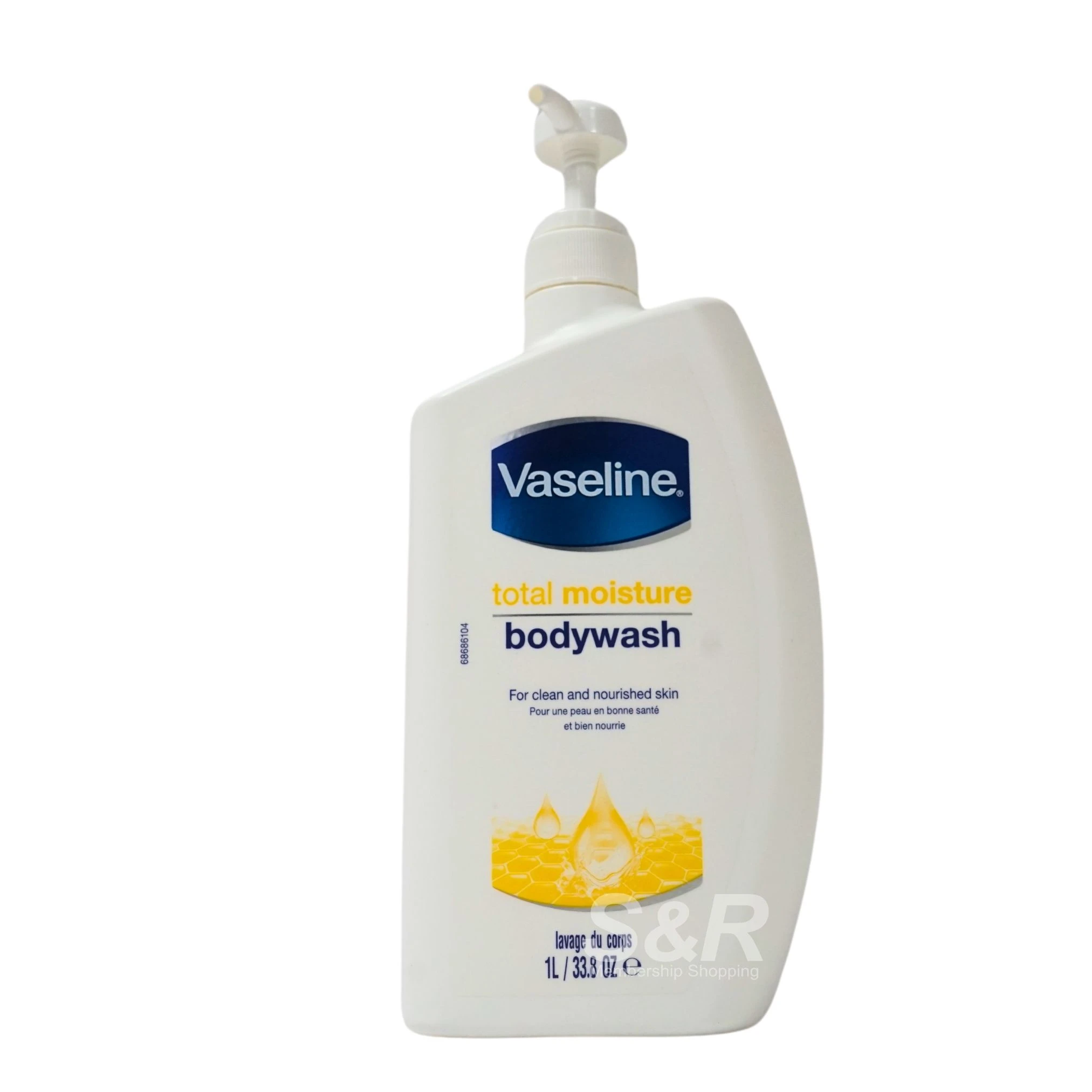 Vaseline Total Moisture Body Wash